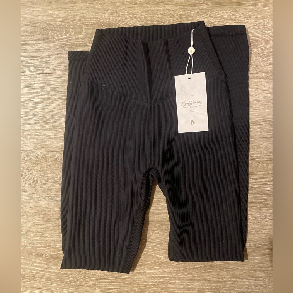 Cute BuffBunny Ribbed Leggings